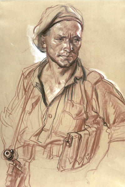 Ivor Hele - Private A.E. Irwin